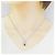 Autre Marque Pt900 Pt850 Saphir Diamant Halskette - Ansicht 6