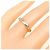 Autre Marque Anello in oro rosa Au750 e diamanti - vista 5