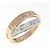 Anello Cartier Bee Love in Oro 18K e Diamanti Misura 8