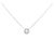 Autre Marque Collar Forevermark de platino y diamantes