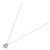 Autre Marque Collar de K14WG y diamantes - vista 2