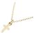 Autre Marque Collana K10 Pink Gold Diamante - vista 4