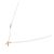 Autre Marque K10 Gelbgold Initial K Diamant-Halskette - Ansicht 2