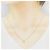 Autre Marque K10 Gelbgold Initial K Diamant-Halskette - Ansicht 8