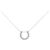 Autre Marque Collar de Herradura con Diamantes PT900 PT850