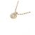 Autre Marque Collar K10 Pink Gold Diamond - vista 3
