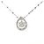 Autre Marque Collana di diamanti Pt900 Pt850