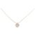 Autre Marque Collar de oro rosa K10 y diamantes