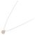 Autre Marque Collar de oro rosa K10 y diamantes - vista 2