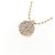 Autre Marque Collar de oro rosa K10 y diamantes - vista 3