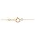 Autre Marque Collar de oro rosa K10 y diamantes - vista 5
