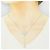 Autre Marque Collar de oro blanco Au750 y diamantes - vista 6