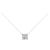 Autre Marque Collana in oro bianco 750 e diamanti