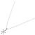 Autre Marque Pt900/Pt850 Schneeflocken-Diamantcollier - Ansicht 2