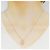 Autre Marque Collar de oro rosa 750 y diamantes - vista 6