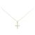 Autre Marque Collana Croce Diamanti Au750