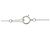 Autre Marque Collana Horseshoe in Diamanti Pt900 Pt850 - vista 5