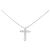 Autre Marque Collana Croce in Diamanti PT900 PT850