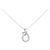 Autre Marque Diamantenhalskette PT900 PT850