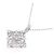 Autre Marque Collar de platino Pt900 Pt850 con diamante rosa - vista 3