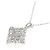 Autre Marque Collar de platino Pt900 Pt850 con diamante rosa - vista 4