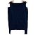 Autre Marque ADEAM FOXEY Strickpullover mit freien Schultern und Perlendetails