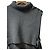 Autre Marque cygne charre Strick-Rollkragenpullover ärmellos - Ansicht 2