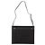 Autre Marque Bolso de mano de gamuza negra