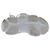Balenciaga Baskets blanches "Triple S.2" - vue 5