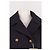 Giacca corta doppiopetto Saint James blu navy - vista 5