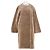 Totême Abrigo de shearling beige