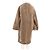 Totême Abrigo de shearling beige - vista 2