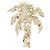 Spilla Palma Zuhair Murad Oro - vista 2