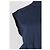 Autre Marque Top senza maniche con collo alto a coste blu navy FLORERE - vista 6