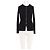 Jigsaw Cardigan aus Wolle Schwarz