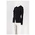 Jigsaw Cardigan aus Wolle Schwarz - Ansicht 4