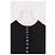 Jigsaw Cardigan aus Wolle Schwarz - Ansicht 5