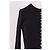 Jigsaw Cardigan aus Wolle Schwarz - Ansicht 6