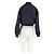 Maje Short Black Bomber Jacket - view 2