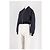 Maje Short Black Bomber Jacket - view 4