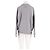 Autre Marque LA DOUBLEJ Grauer Baumwoll-Sweatshirt Divine - Ansicht 2