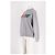 Autre Marque LA DOUBLEJ Grauer Baumwoll-Sweatshirt Divine - Ansicht 4