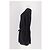 Autre Marque Vestido negro de algodón con cinturón DISSH - vista 3