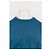 Autre Marque FLORERE Blauer Kurzarmpullover mit Rundhalsausschnitt S - Ansicht 5