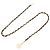 Chanel Black and gold Coco Mark 1982 chain belt