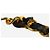 Chanel Black and gold Coco Mark 1982 chain belt - view 9