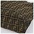 Borsa Tote FENDI Zucca Canvas Nylon Marrone Nero - vista 12
