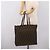 Borsa Tote FENDI Zucca Canvas Nylon Marrone Nero - vista 21
