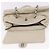 Borsa a tracolla CHANEL Chain Matelasse in pelle d'agnello Ivory Silver CC - vista 10