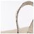Borsa a tracolla CHANEL Chain Matelasse in pelle d'agnello Ivory Silver CC - vista 9